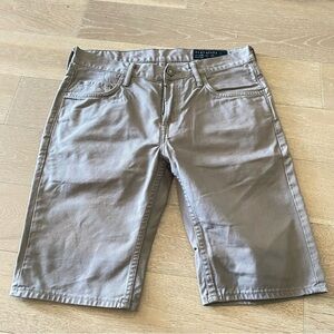 AllSaints Switch Fit Grey Denim Shorts men 30
